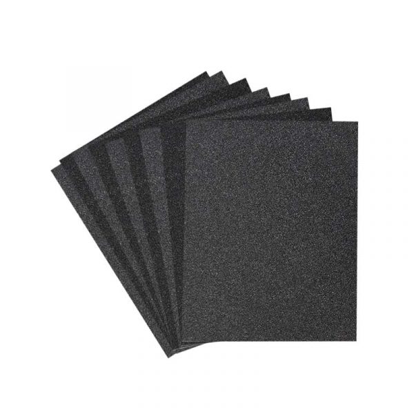 LIJA NO. 80 – Grano grueso para desbaste rápido de superficies.