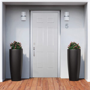 Puerta de Acero 6 Paneles Clásica