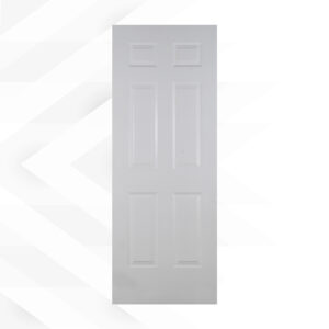 Puerta de Acero 6 Paneles Clásica