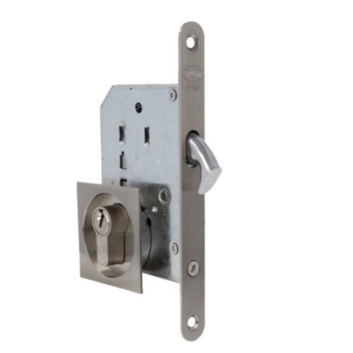 Cerradura Pico Loro Lock Plus Ovalado Níquel Satinado LP-C11L Cerradura Pico Loro Lock Plus Ovalado Níquel Satinado