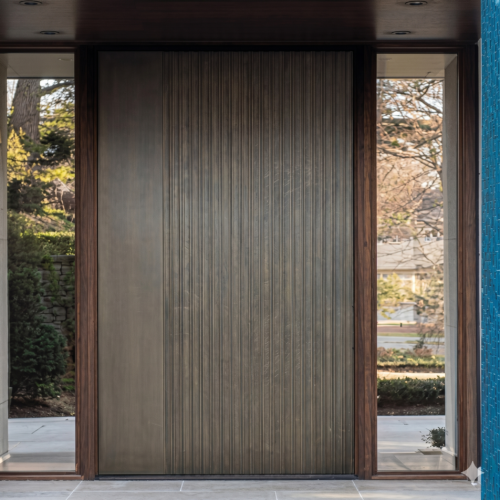 Puerta de Acero Monarca Bronce 90cm