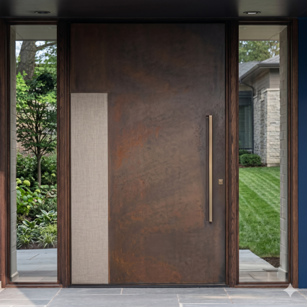 Puerta de Acero Monarca Moka 90cm