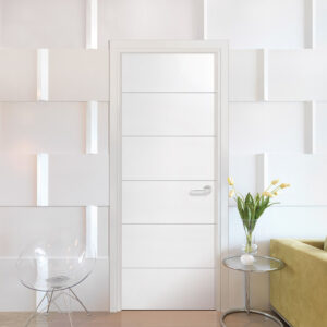 Puerta HDF Lucero Blanca