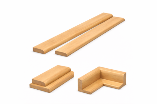 Juego de Mocheta Cuarto Bocel Juego de Mocheta o Moldura Cuarto Bocel