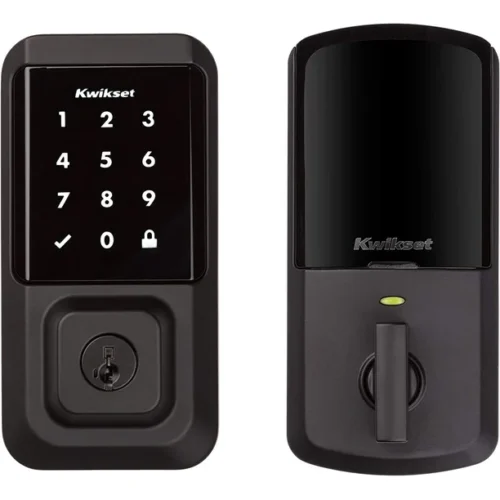 Llavín Digital Kwikset Halo 939 WiFi Negro 99390-004 Cerradura Inteligente Kwikset Halo WiFi Series