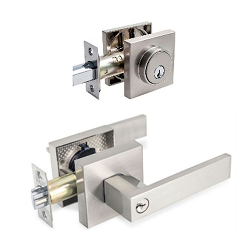 Llavín Principal Lock Plus Madrid Níquel Satinado