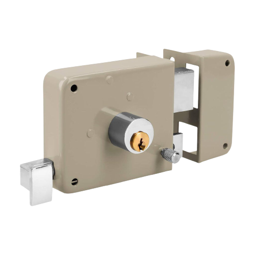 Llavín de Sobreponer Fanal Cuadrado Derecho Beige