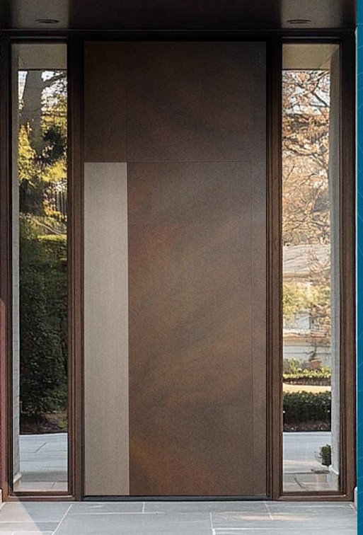 Puerta de Acero Monarca Moka 90cm