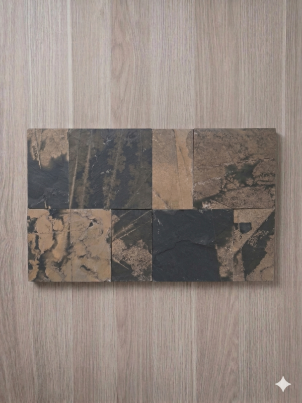 PIEDRA ENCHAPE NATURAL FACHALETA CAFE